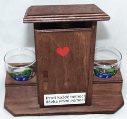 Dárková sada KADIBUDKA Kropfhals 40ml + 2xkalíšek - plněno 42% t