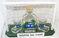 Dárková sada FOTBALOVÁ BRANKA MPlacka 100ml + 2x botička 30ml -
