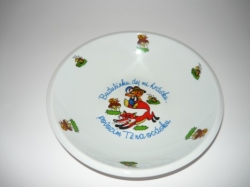 Dětský TALÍŘ hluboký porcelánový pr. 205mm dekor Sněhurka